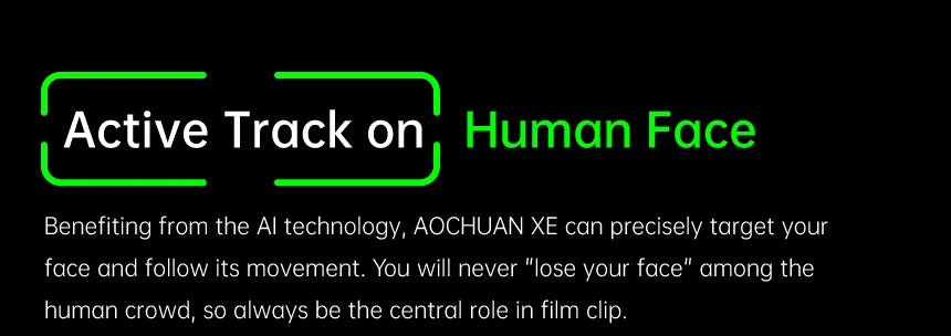 AOCHUAN Smart XE 3-Axis Handheld Gimbal Stabilizer for Smartphone with Fill Light for iPhone Android Face Tracking Tiktok Vlog